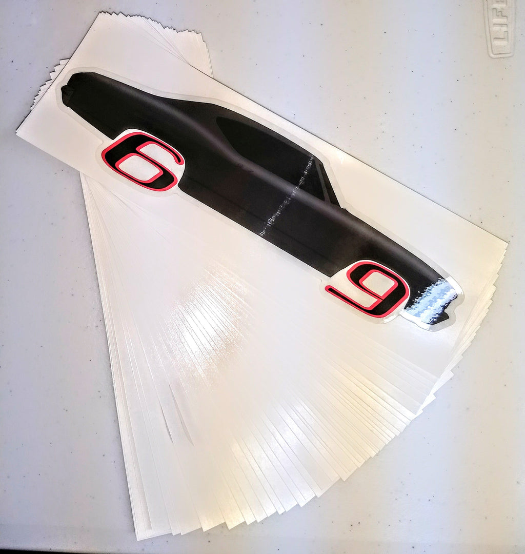 1969 Chevrolet Chevelle sticker decal 50th Anniversary